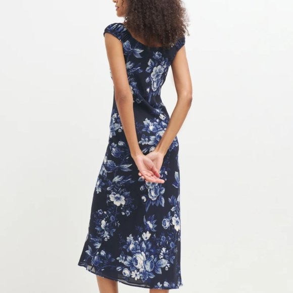 Reformation - Demy Dress (Color: Lottie, Size: Medium) Retail: $248 - Picture 2 of 5